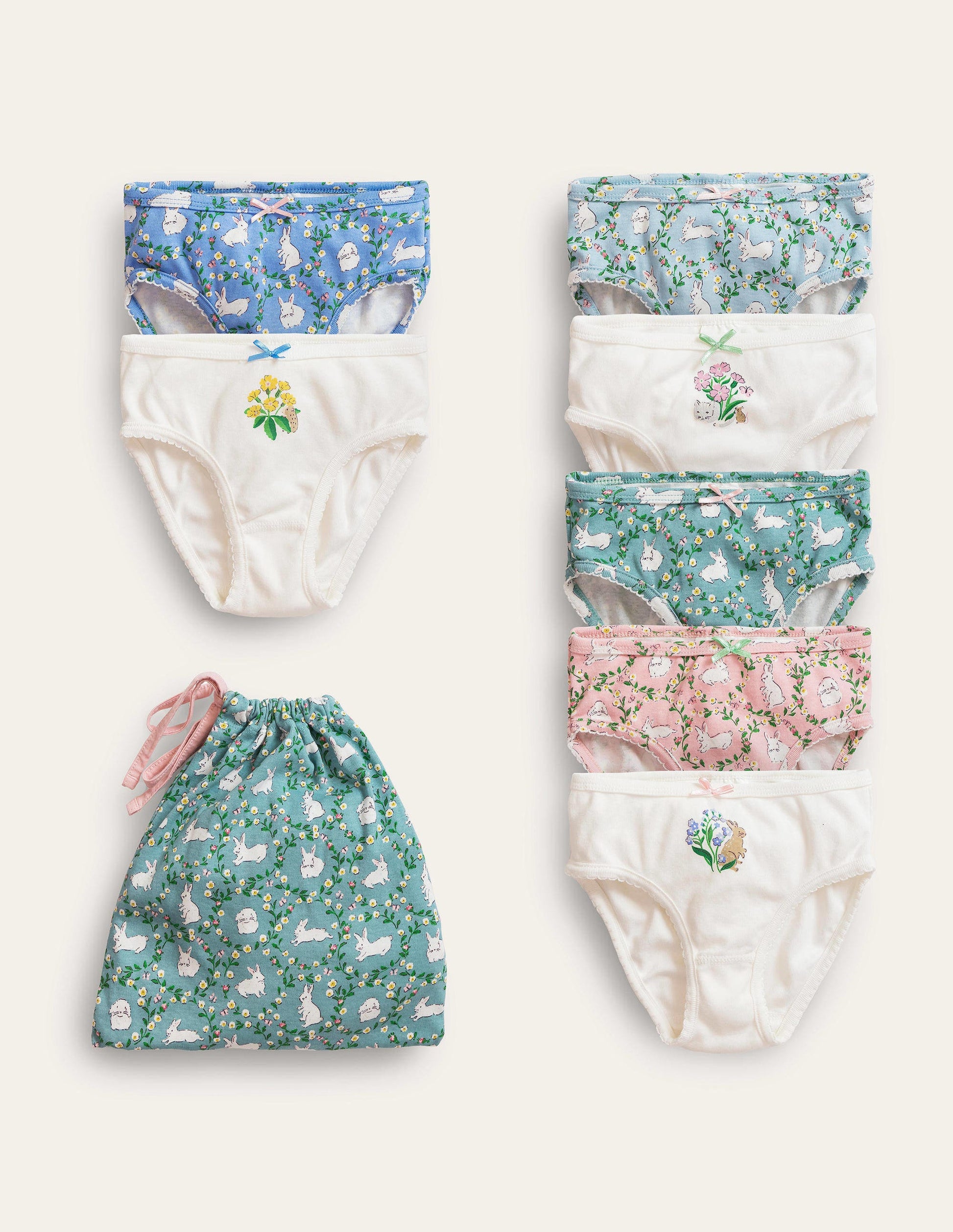 Unterhosen im 7er-Pack-Naturweiß, Magisches Einhorn-1