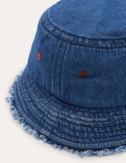 Anglerhut-Mittleres Denim
