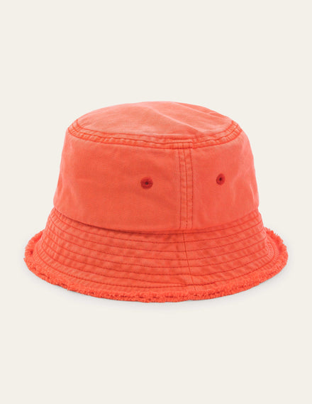 Anglerhut-Mandarinenrot