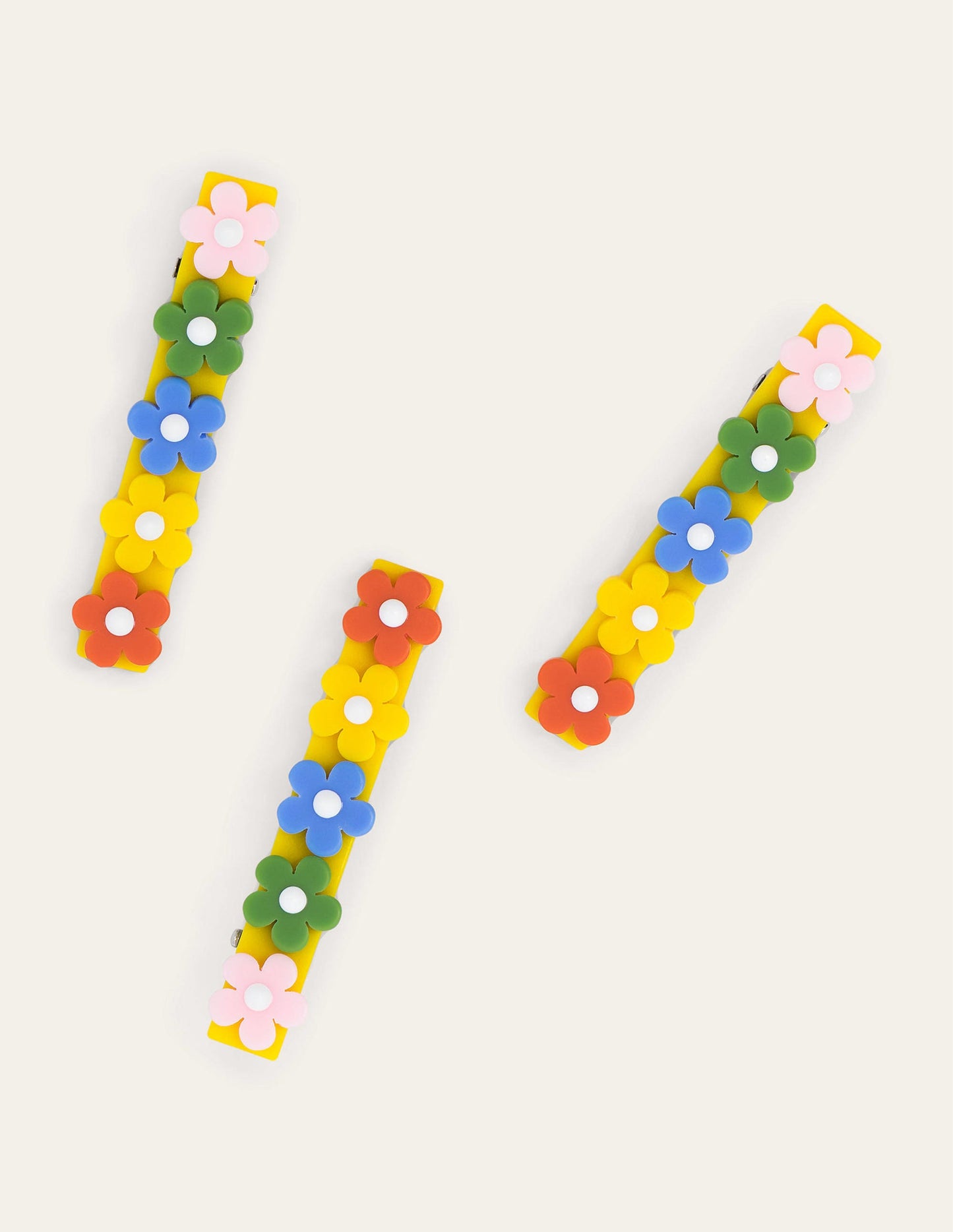 Haarclips im 3er-Pack-Bunt