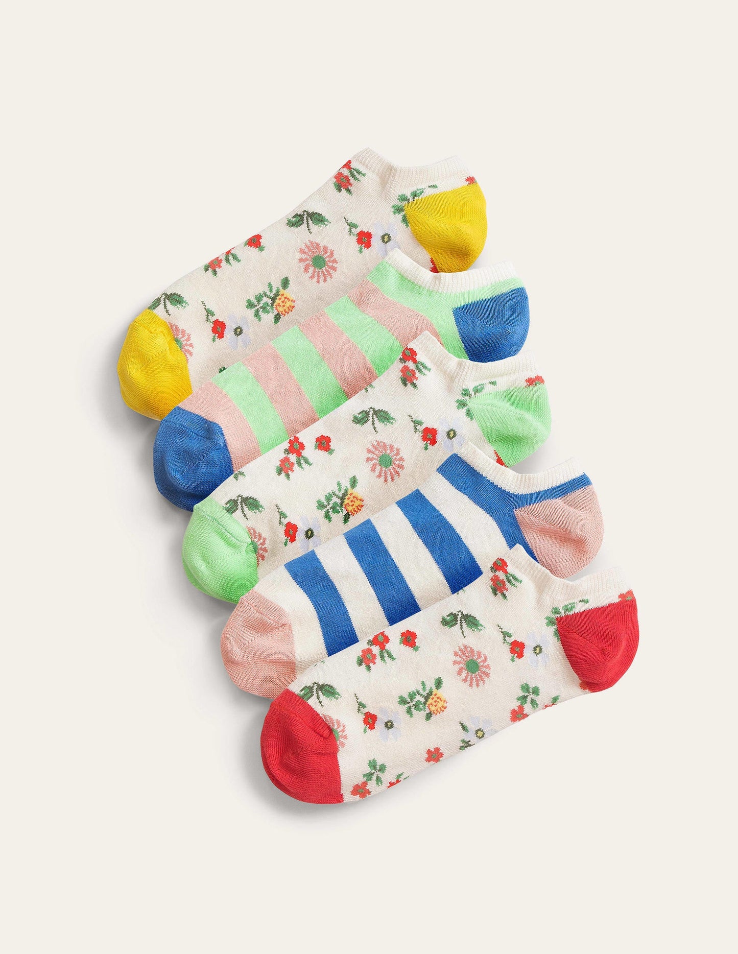 Trainer Socks 5 Pack-Multi