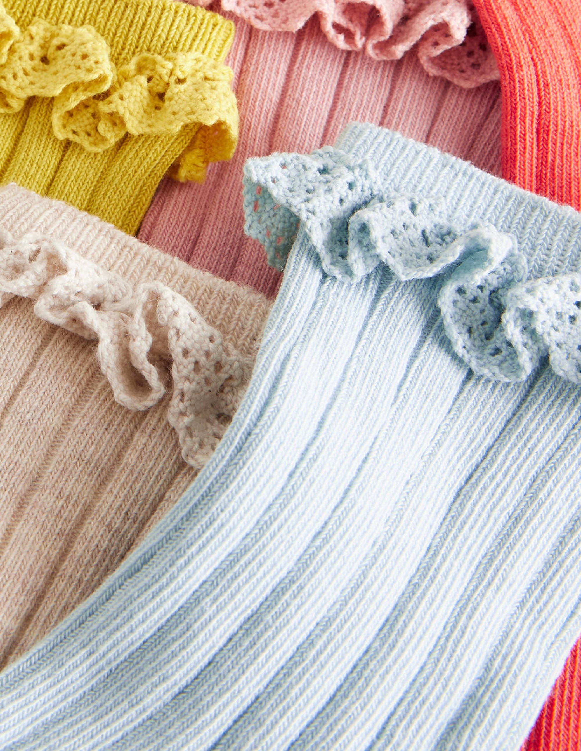 Rüschensocken im 5er-Pack-Arctic - Image 2