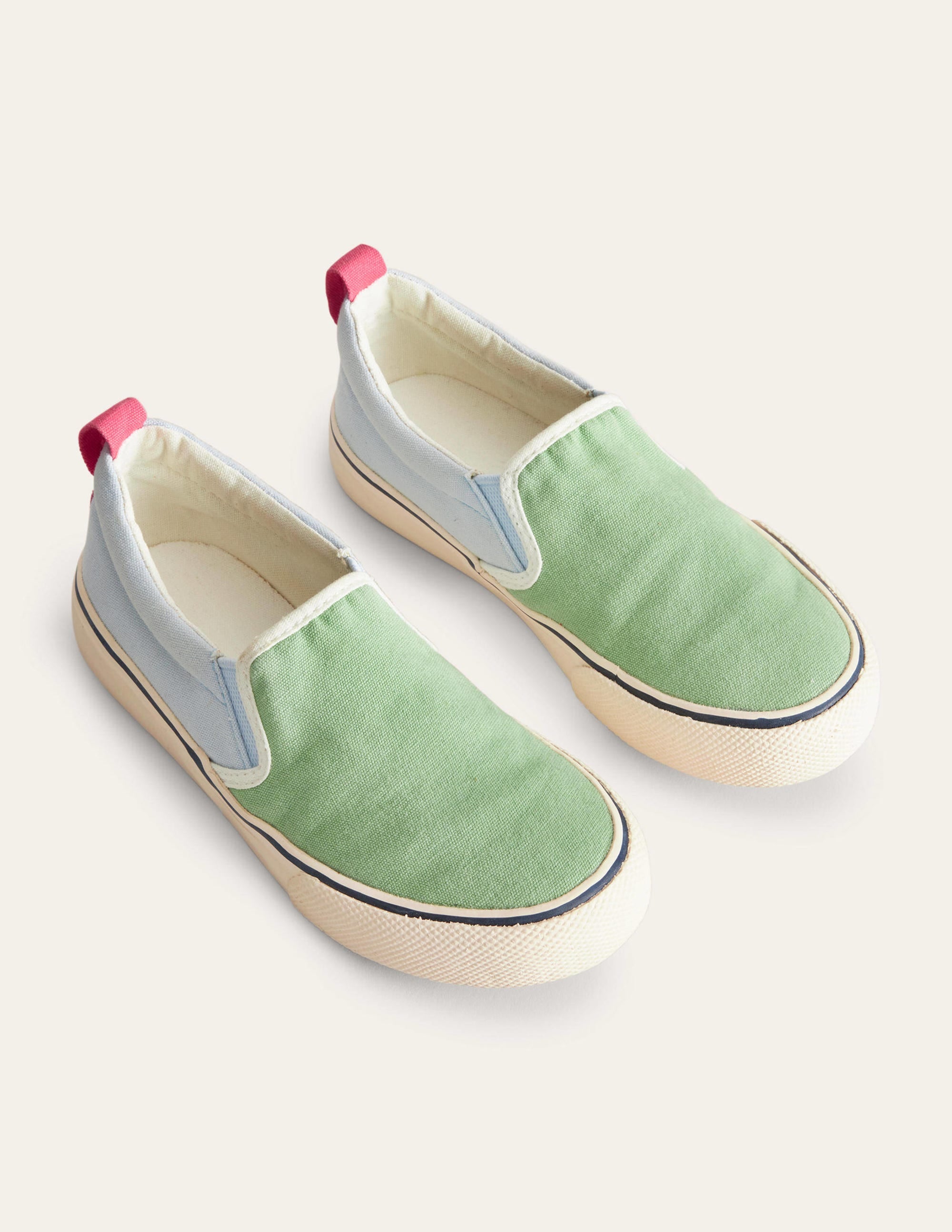 Leinenschuhe zum Hineinschlüpfen-Bunt - Image 2