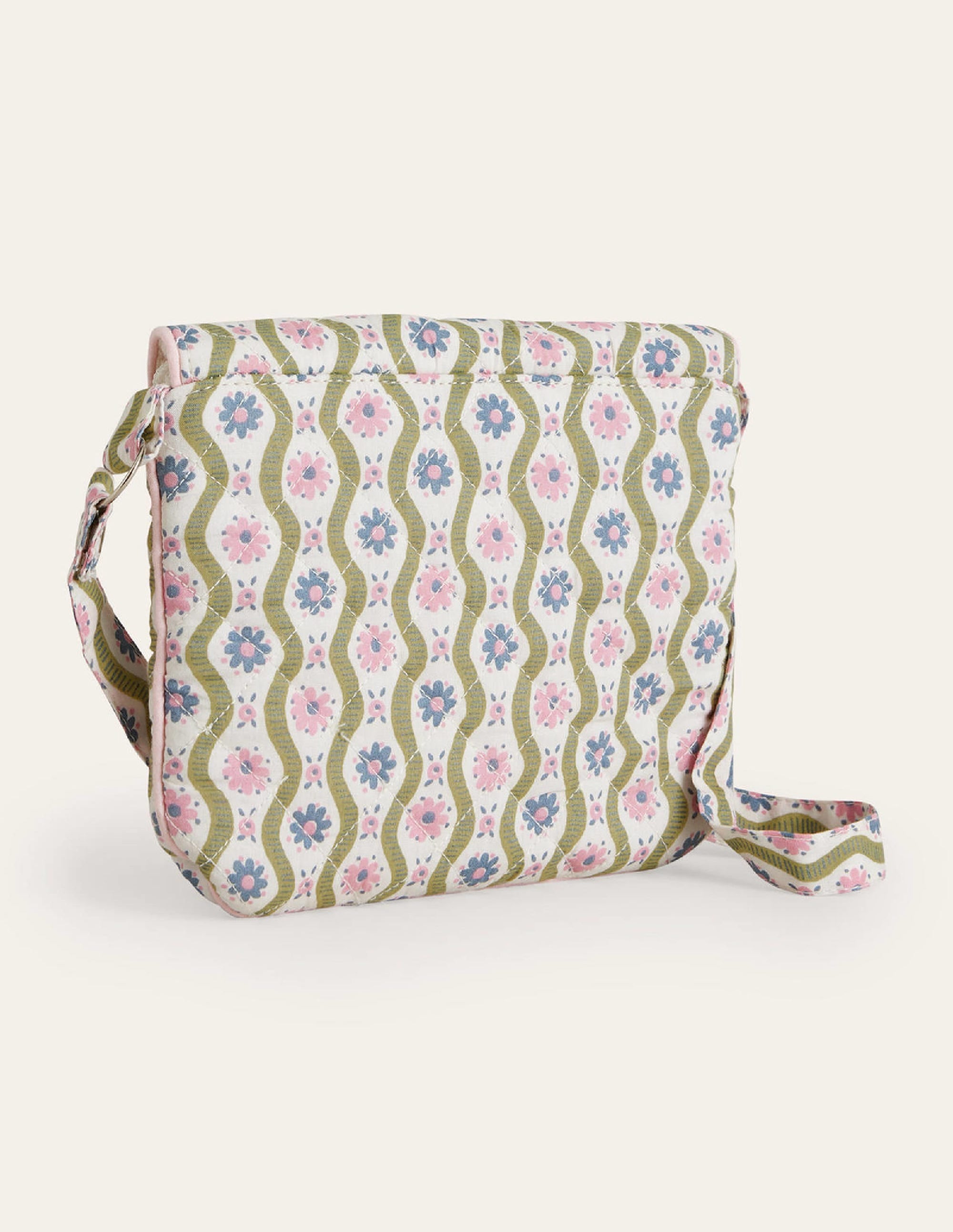 Sac à bandoulière matelassé-Vanilla Pod Daisy Wave - Image 2