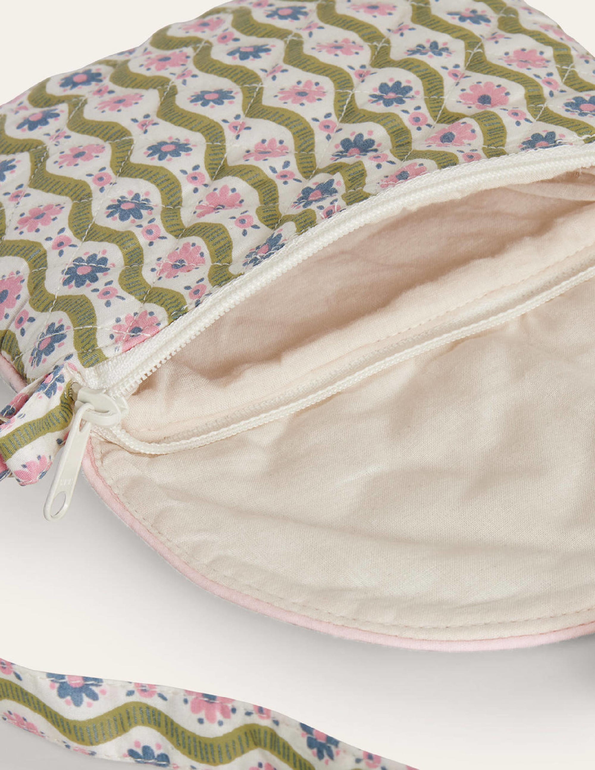 Sac à bandoulière matelassé-Vanilla Pod Daisy Wave - Image 3