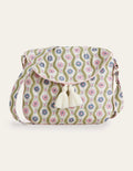 Sac à bandoulière matelassé-Vanilla Pod Daisy Wave