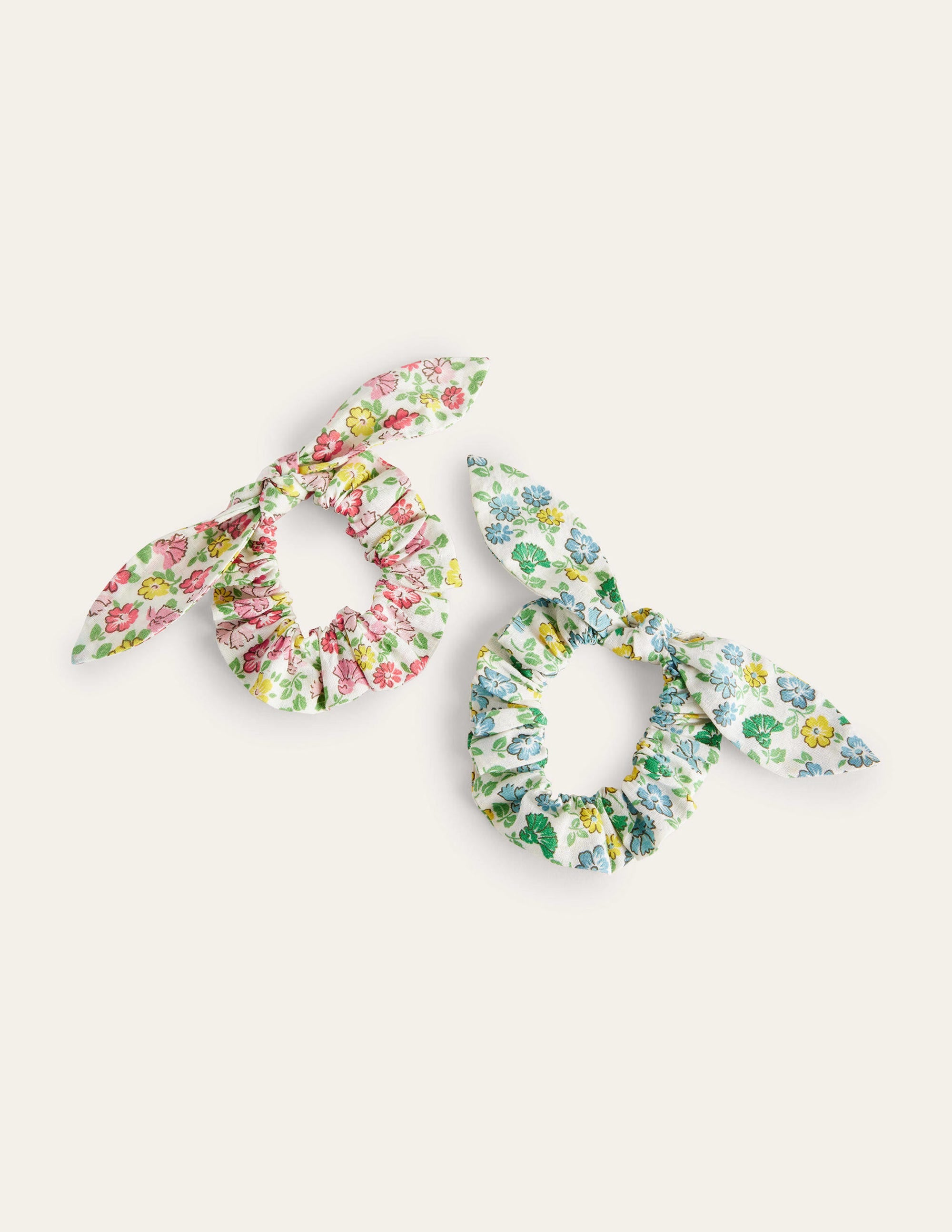 Scrunchies mit Tuchschleife-Bunt - Image 1