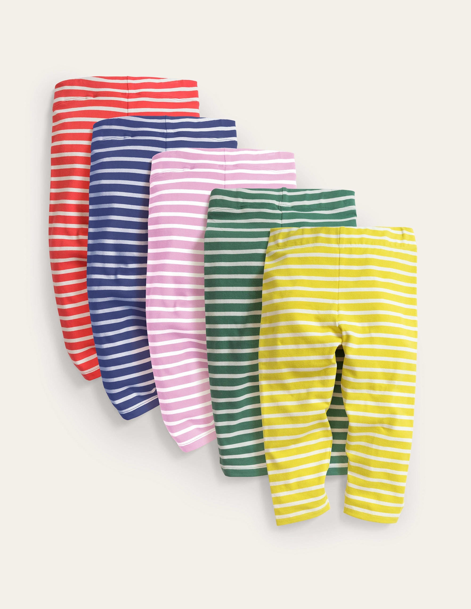 5 leggings courts-Rayé multi - Image 1