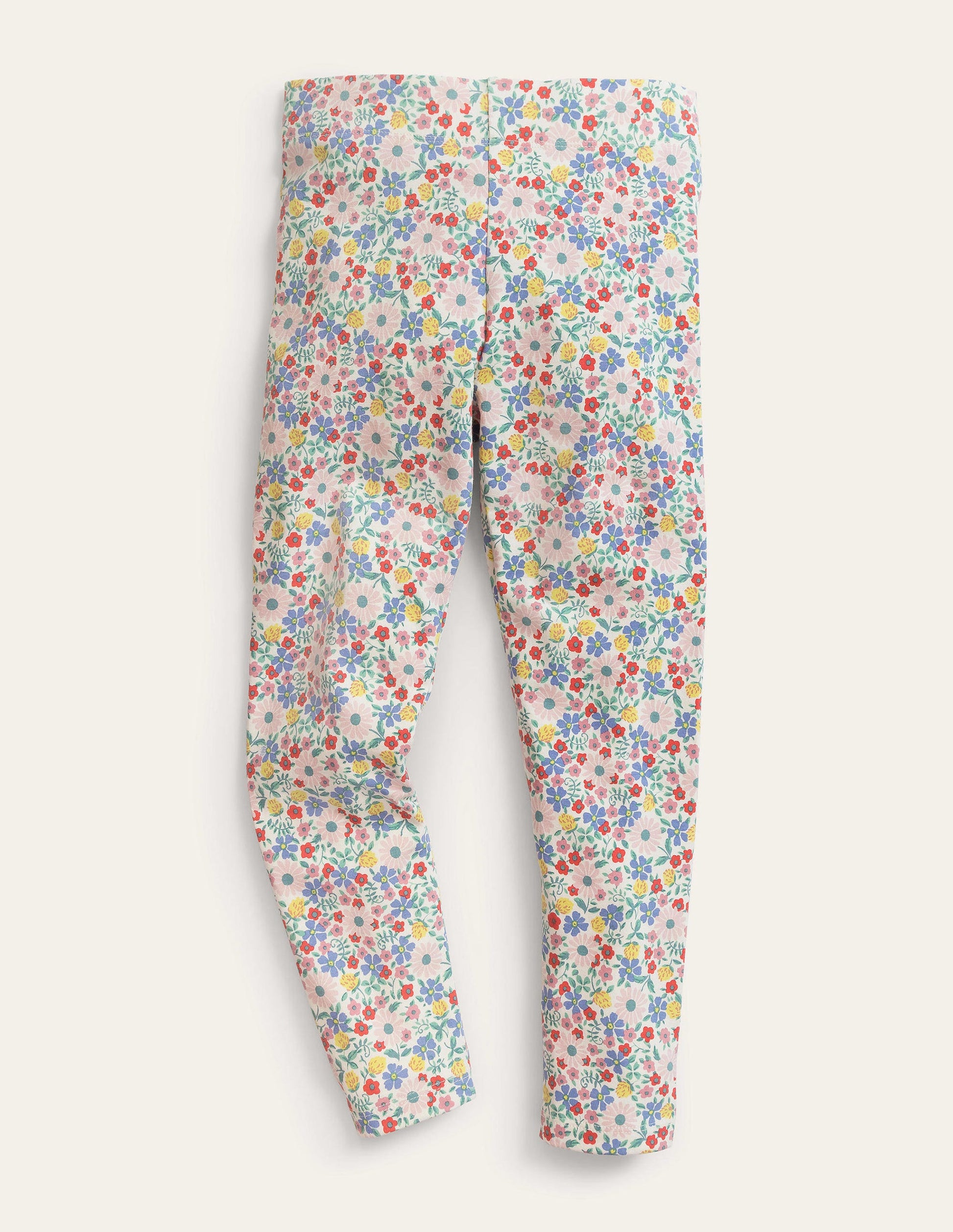 Legging fun-Motif floral gousse de vanille-1