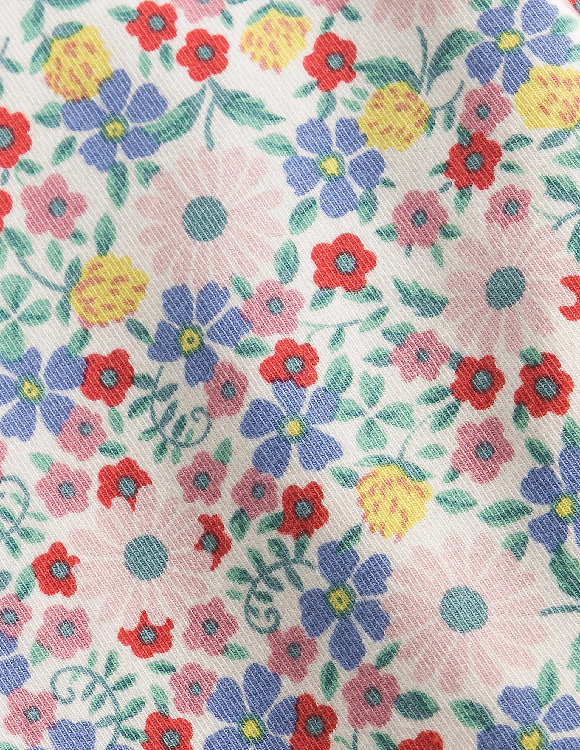 Legging fun-Motif floral gousse de vanille-3