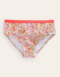 Gemusterte Bikinihose-Frühlingsblumen