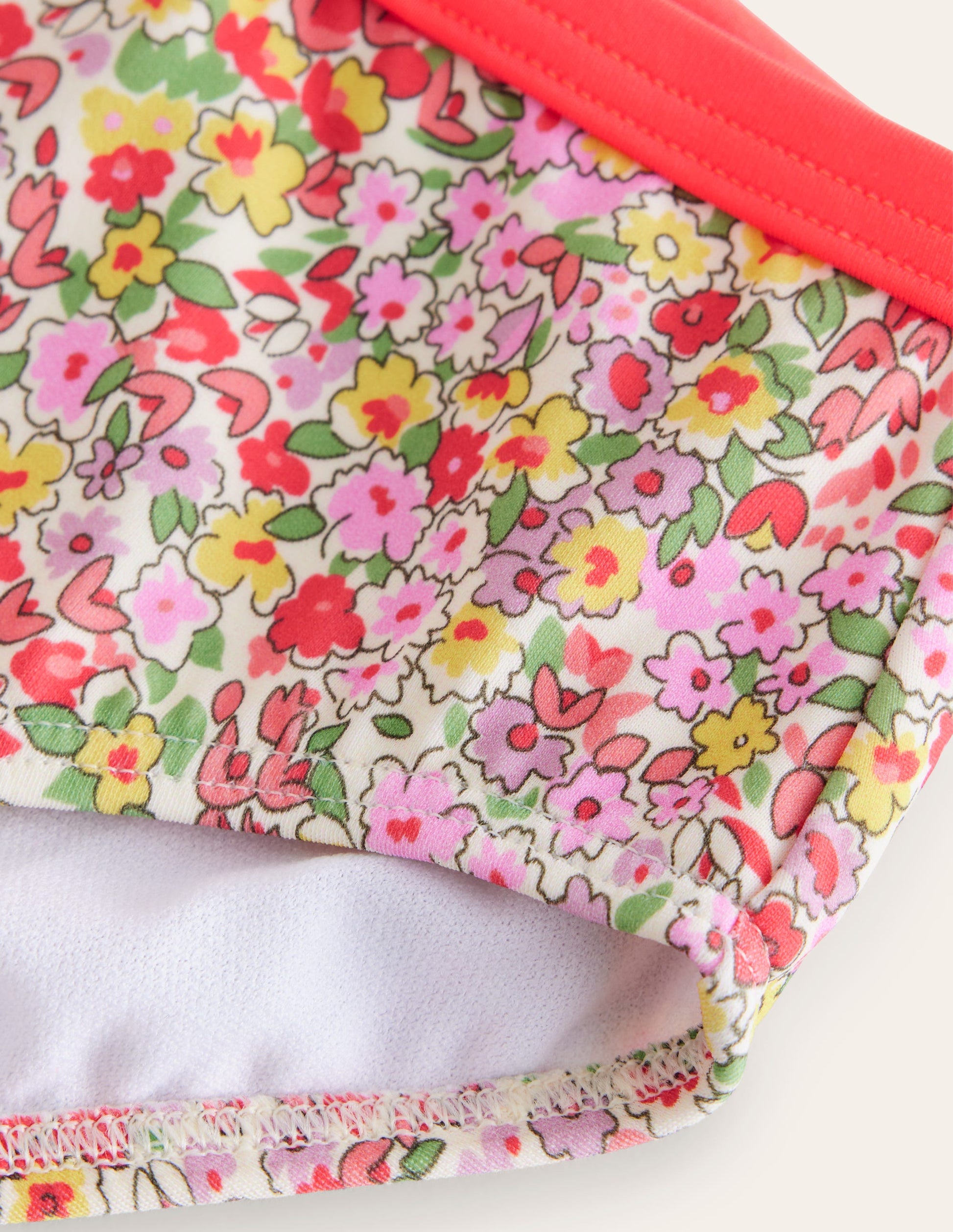 Gemusterte Bikinihose-Frühlingsblumen-3