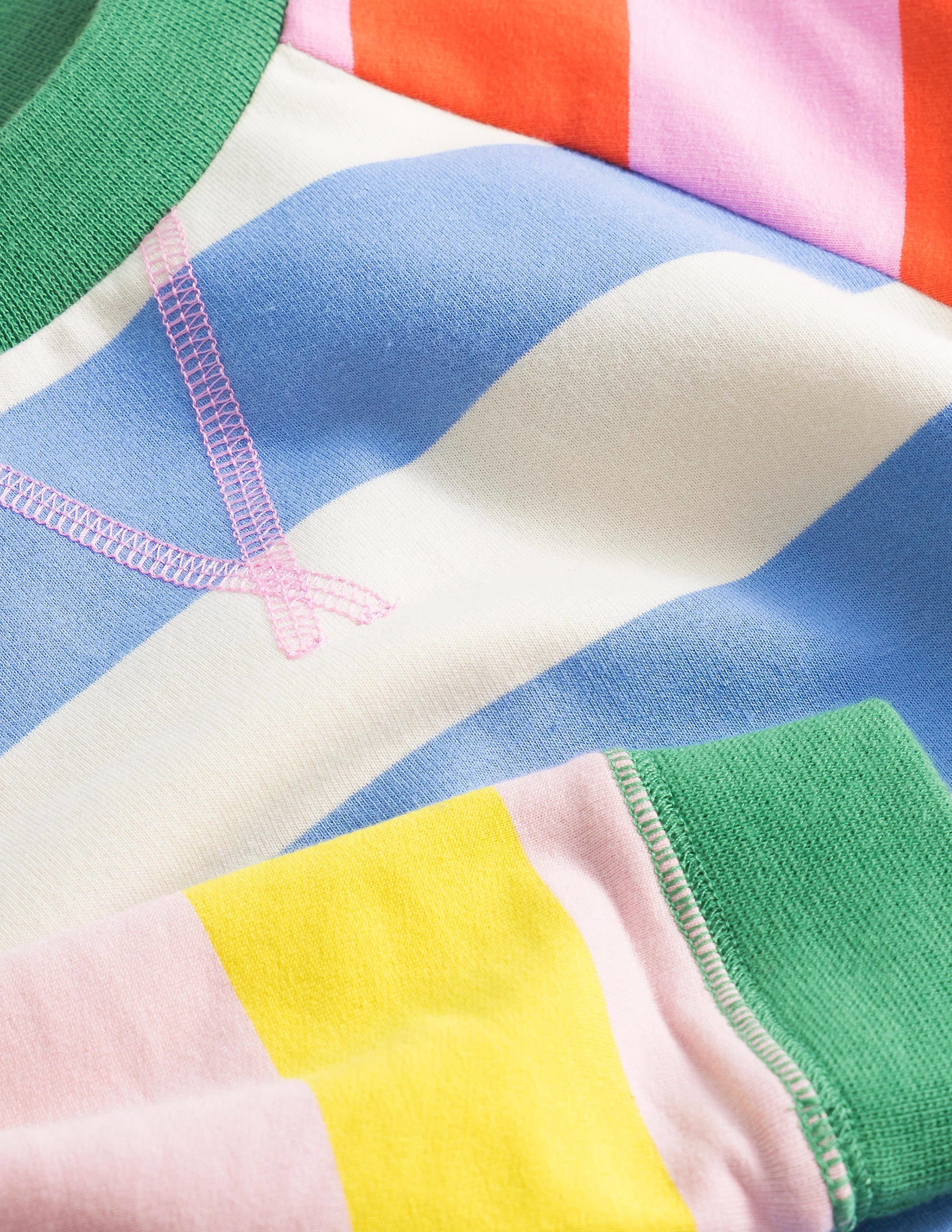 Sporty Raglan Dress-Provence Blue/Vanilla Pod - Image 3