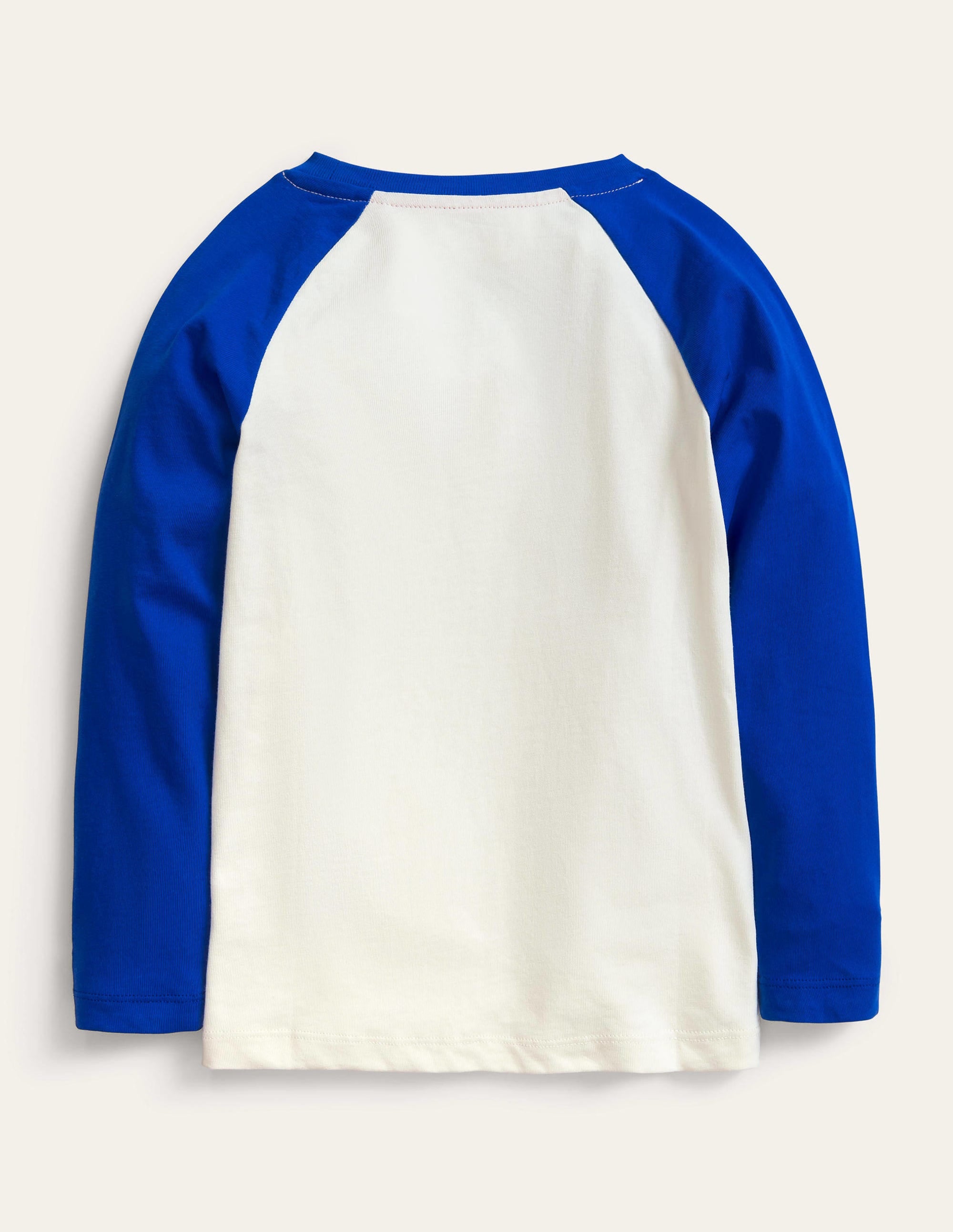 Gemustertes Raglan-Oberteil-Blitzblau, Edelsteine - Image 2