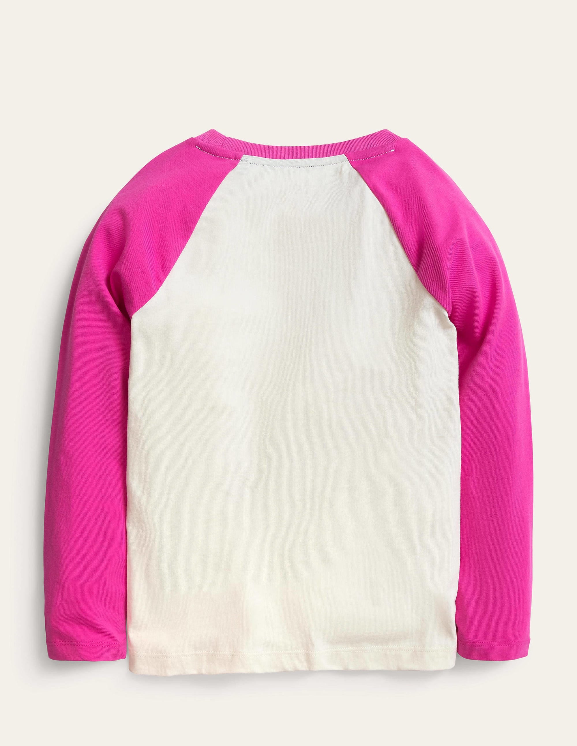 Top imprimé à manches raglan-Motif ancienne Égypte rose bonheur - Image 2