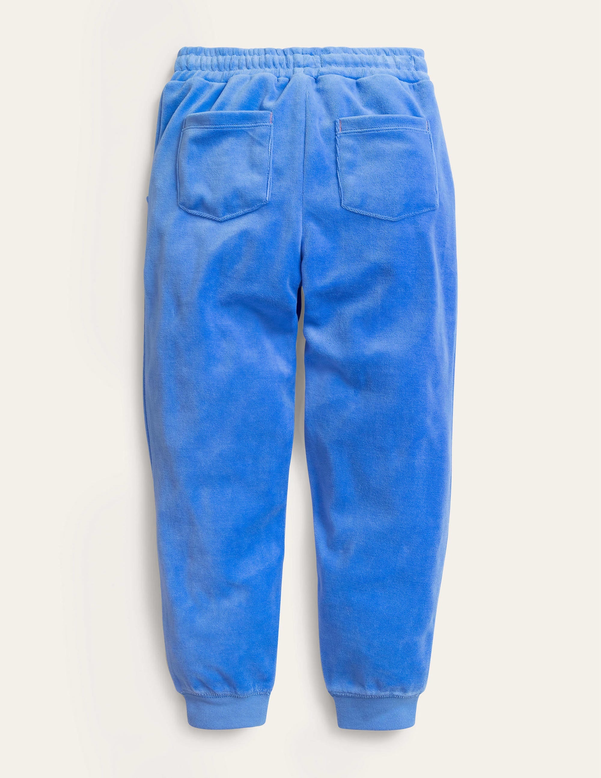 Bas de jogging fun-Cœurs bleu chiné - Image 2