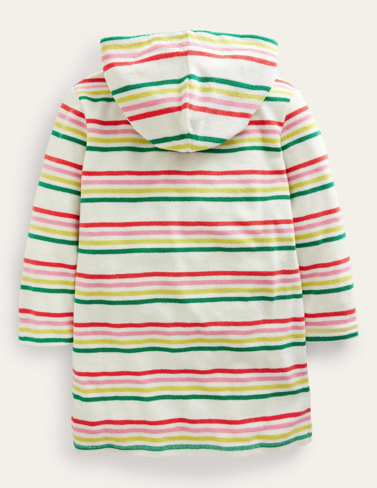 Robe de plage imprimée en éponge-Rayé multi - Image 2
