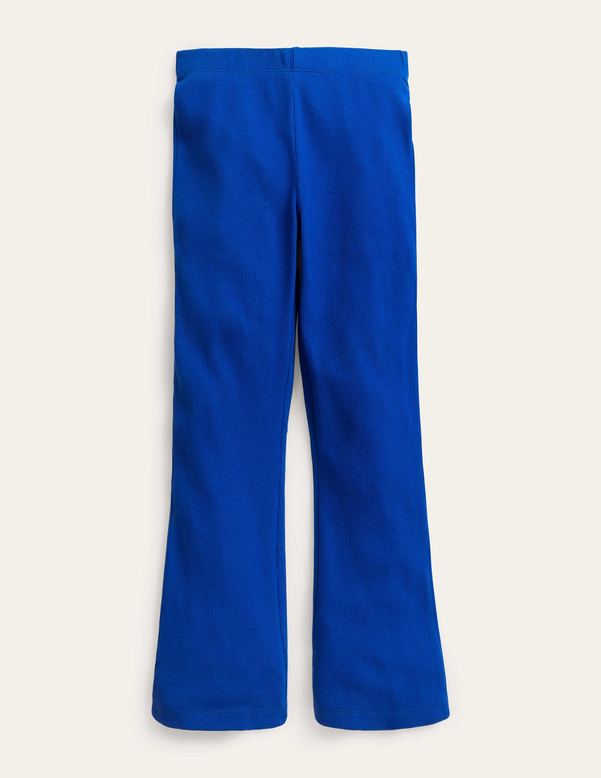 Ausgestellte Jersey-Leggings-Hellblau-1