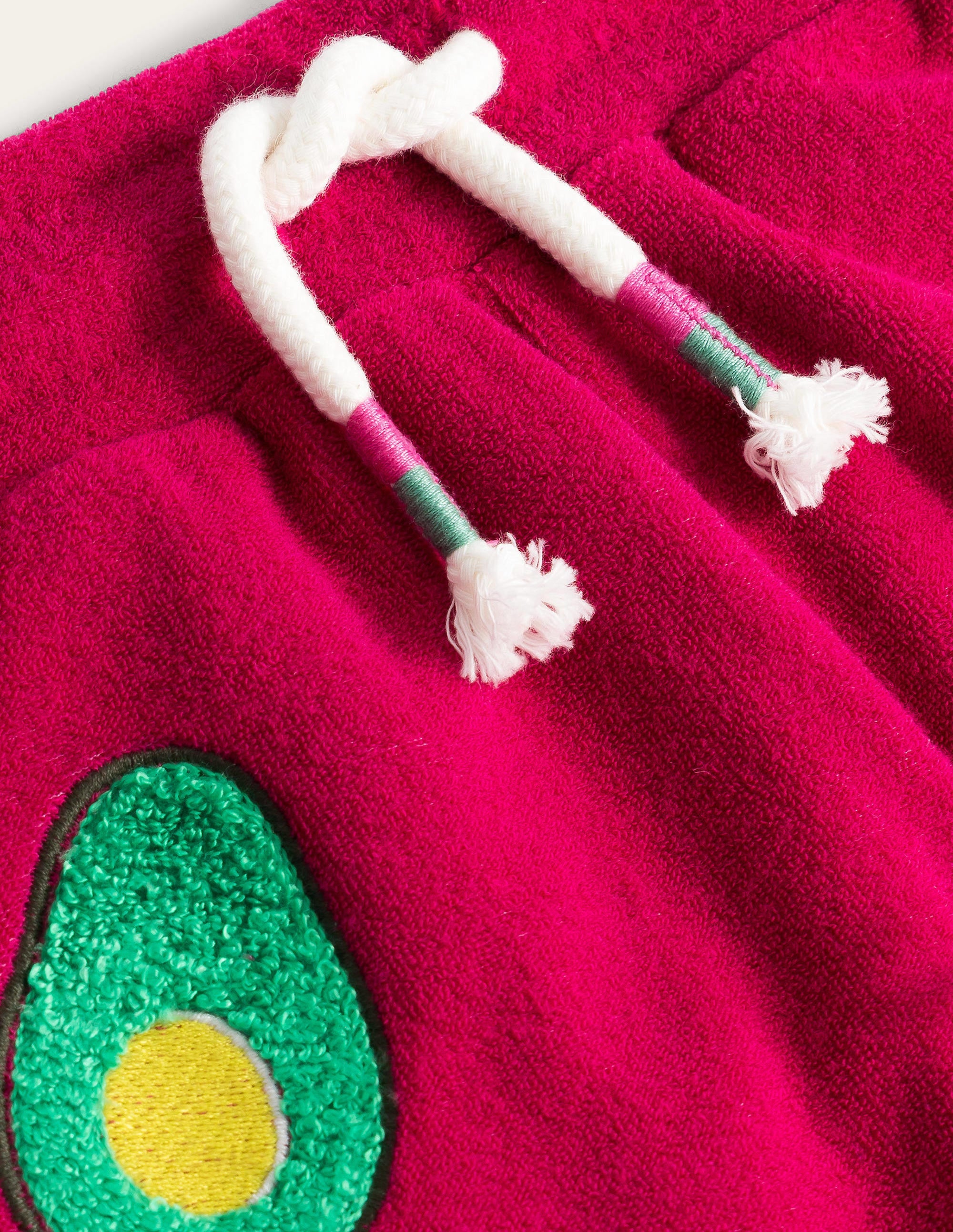 Short en éponge avec appliqué-Sucre d'orge - Image 3