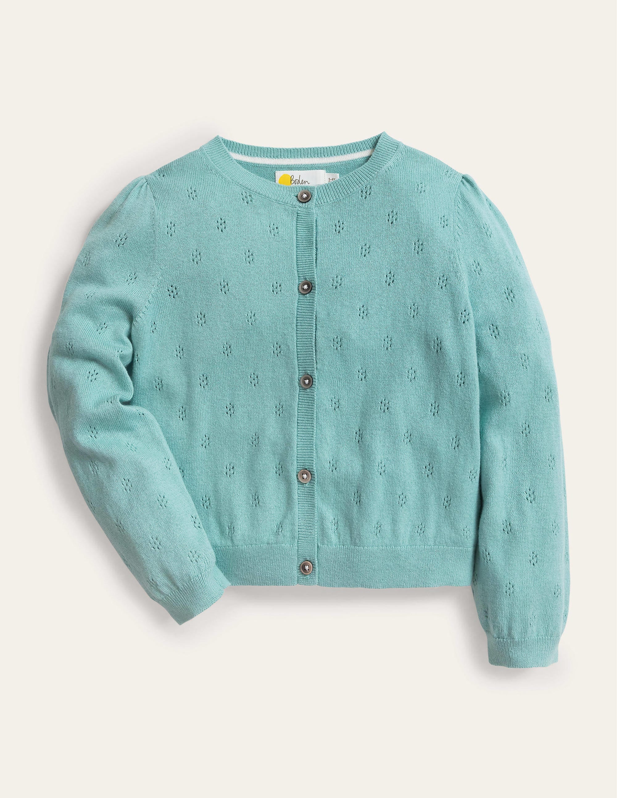 Cardigan en coton et cachemire-Source chaude - Image 1