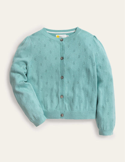 Cotton Cashmere Cardigan-Hot Spring-1