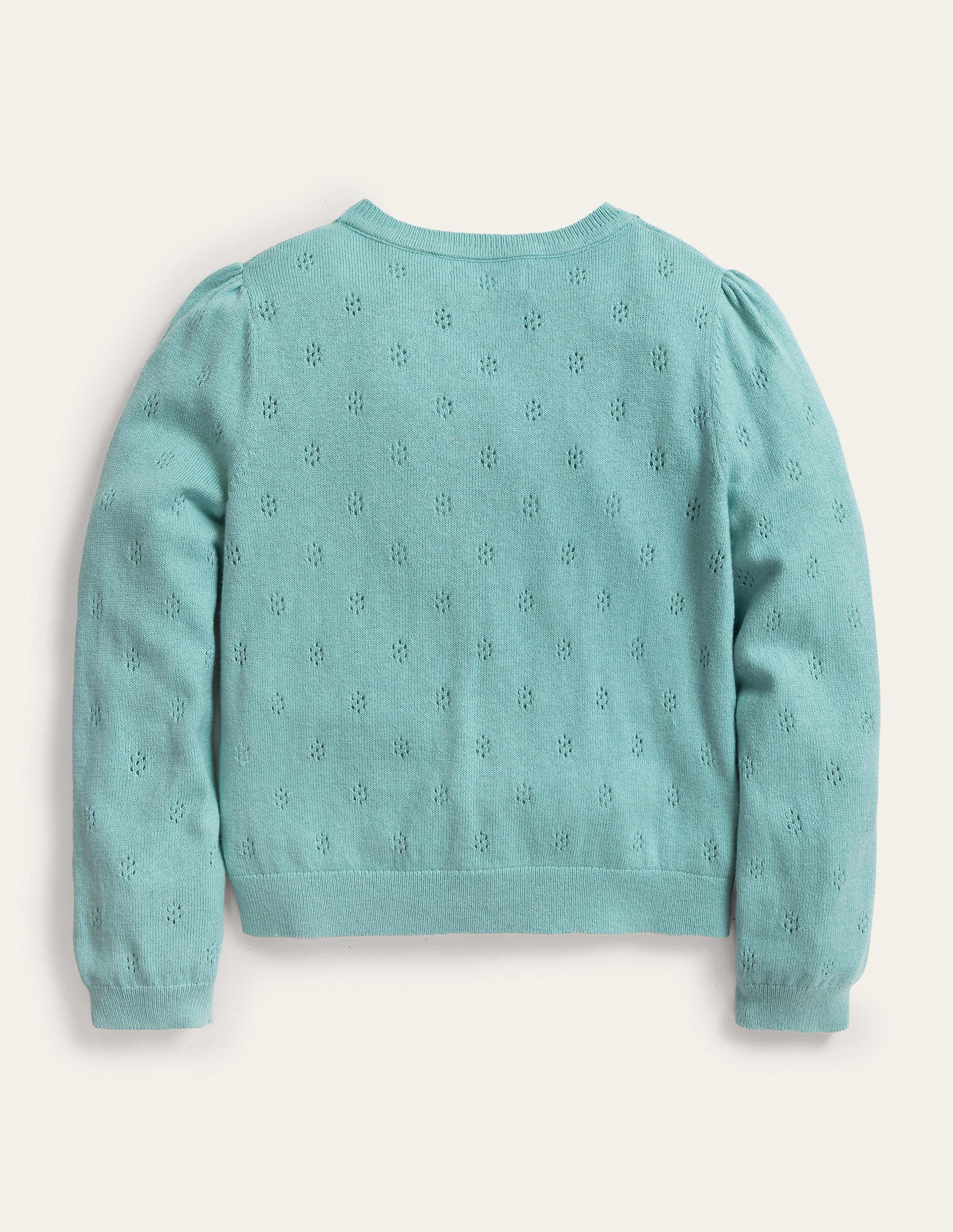 Cardigan en coton et cachemire-Source chaude - Image 2