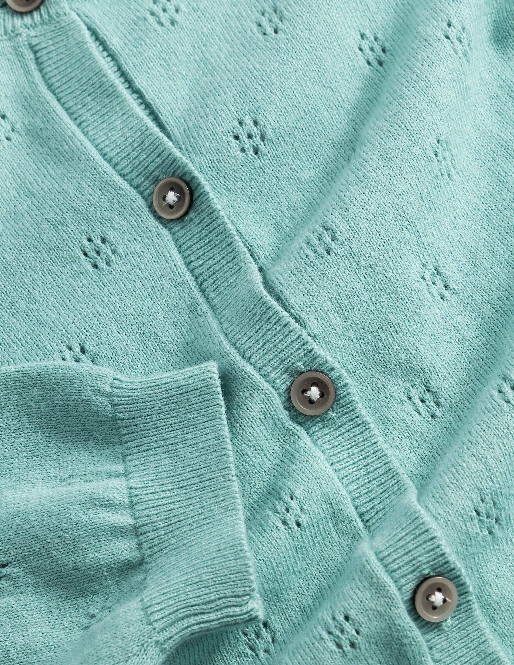Cardigan en coton et cachemire-Source chaude - Image 3
