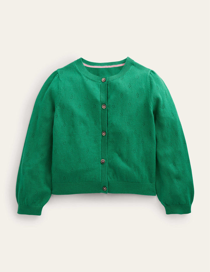 Cotton Cashmere Cardigan-Shady Glade