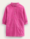 Utility-Kleid-Bartnelkenrosa