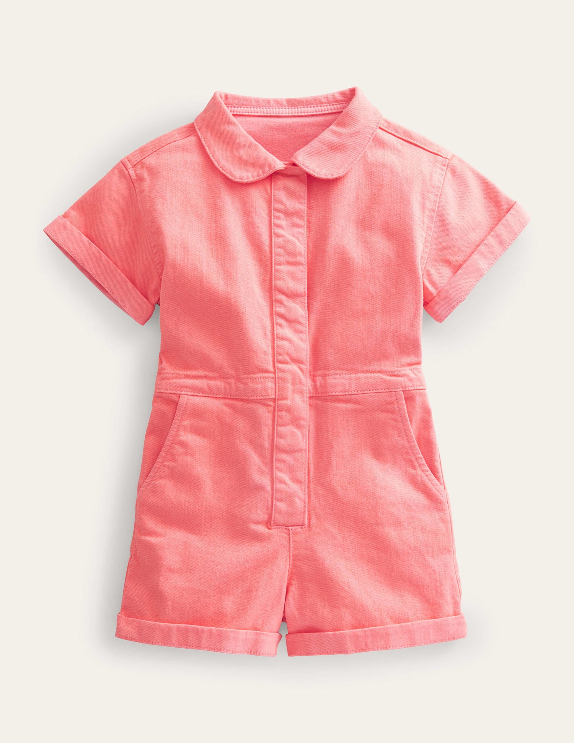 Denim-Einteiler-Krabbenrot - Image 1