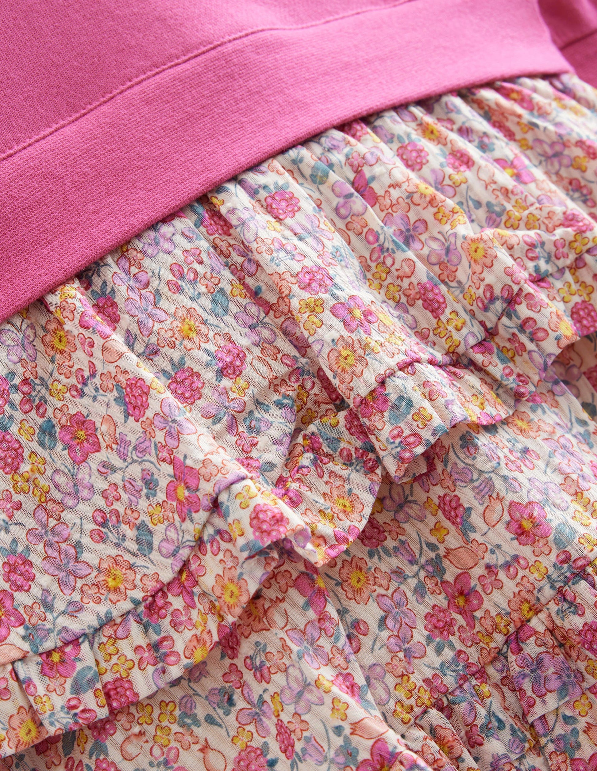 Sweatkleid aus einer Webmischung-Bartnelkenrosa-3