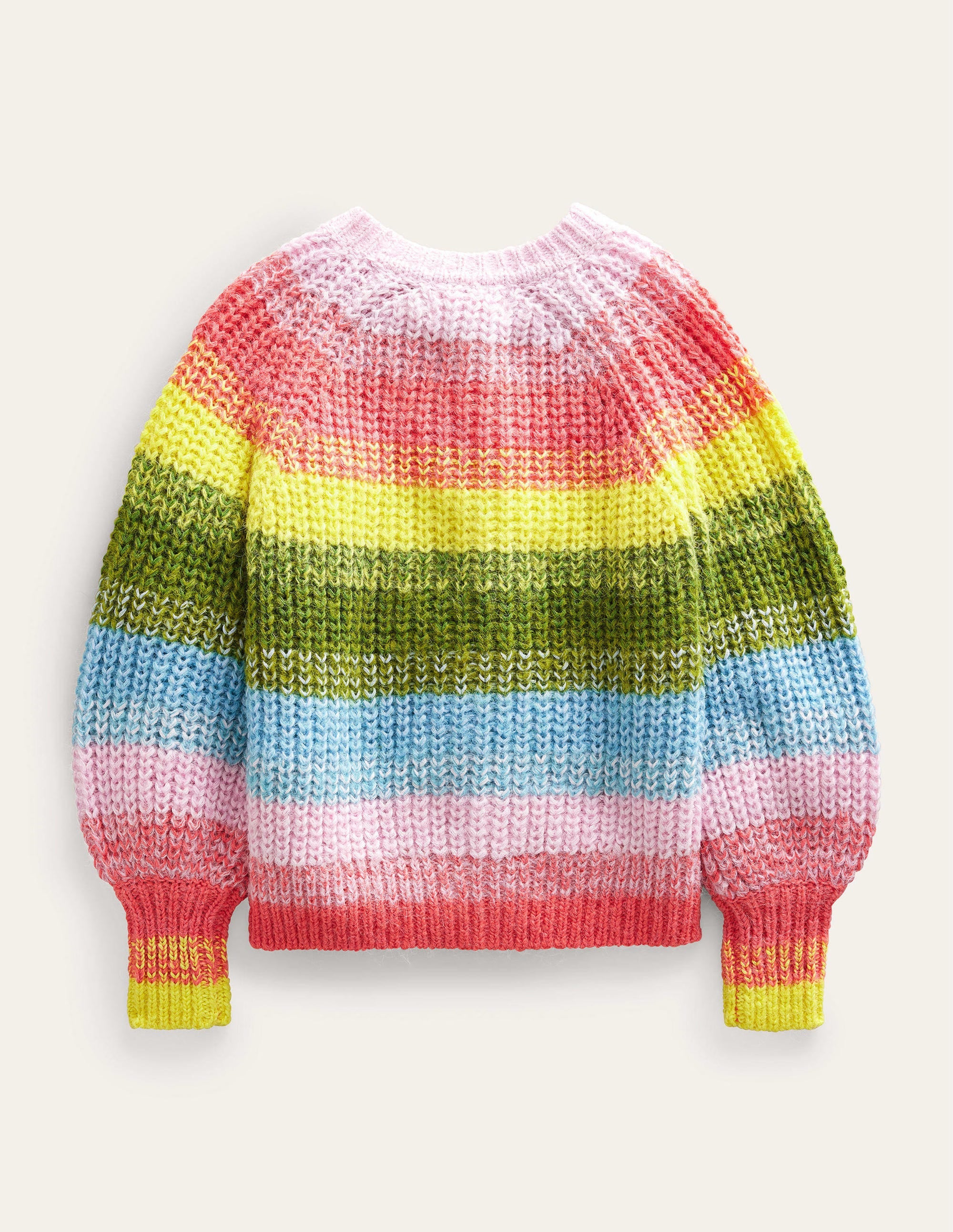 Cardigan mit Regenbogen-Farbverlauf-Bunt - Image 2