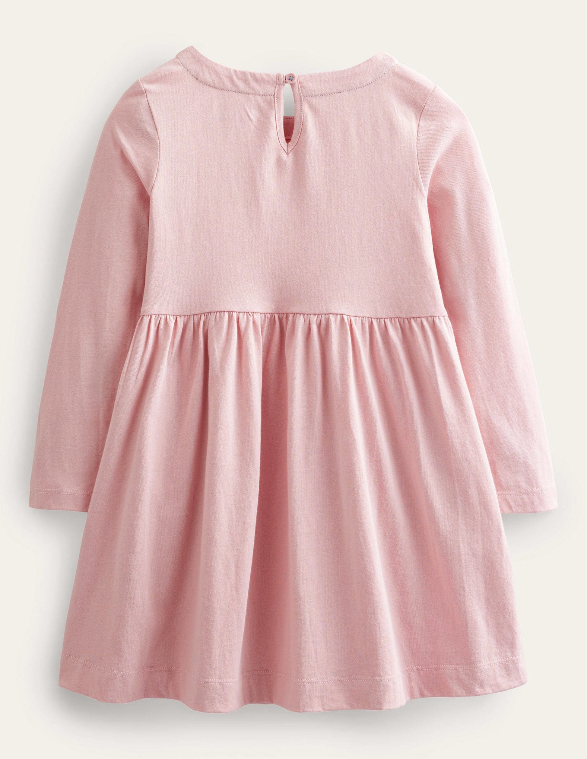 Robe aérienne en jersey-Papillon rose boto-2