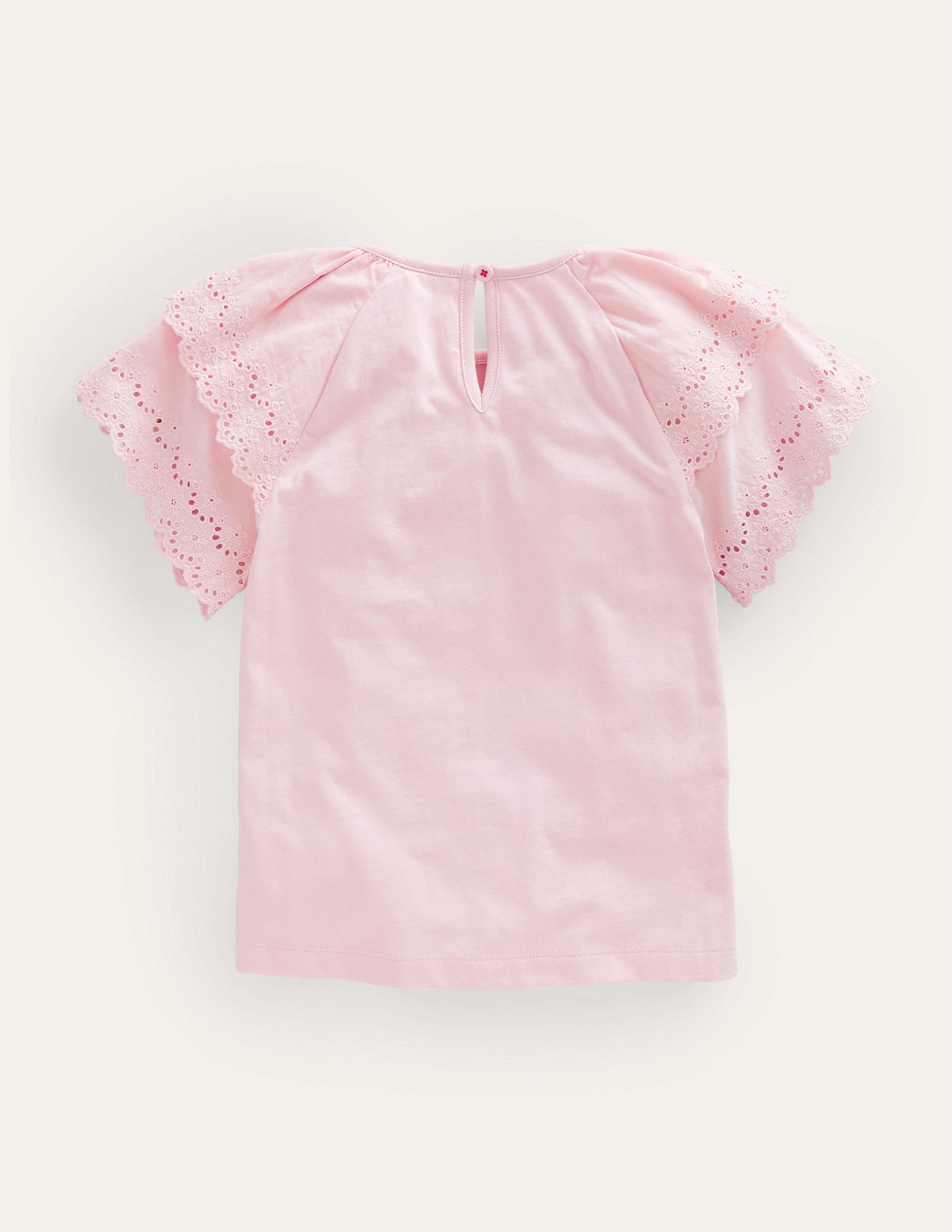 Mix-T-Shirt mit Stickerei-Delfinrosa - Image 2