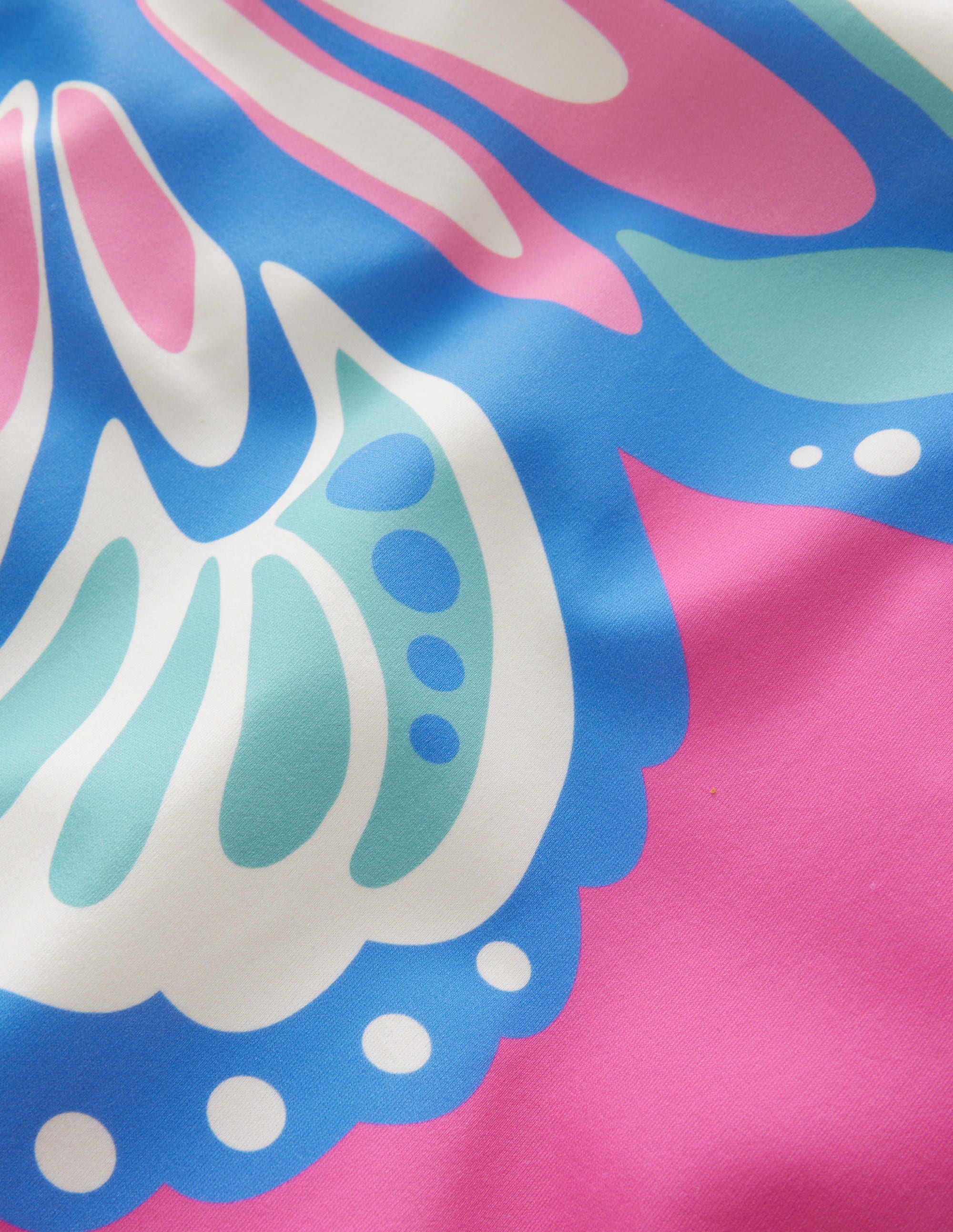 Maillot de bain à motif papillon-Rose angélique - Image 3