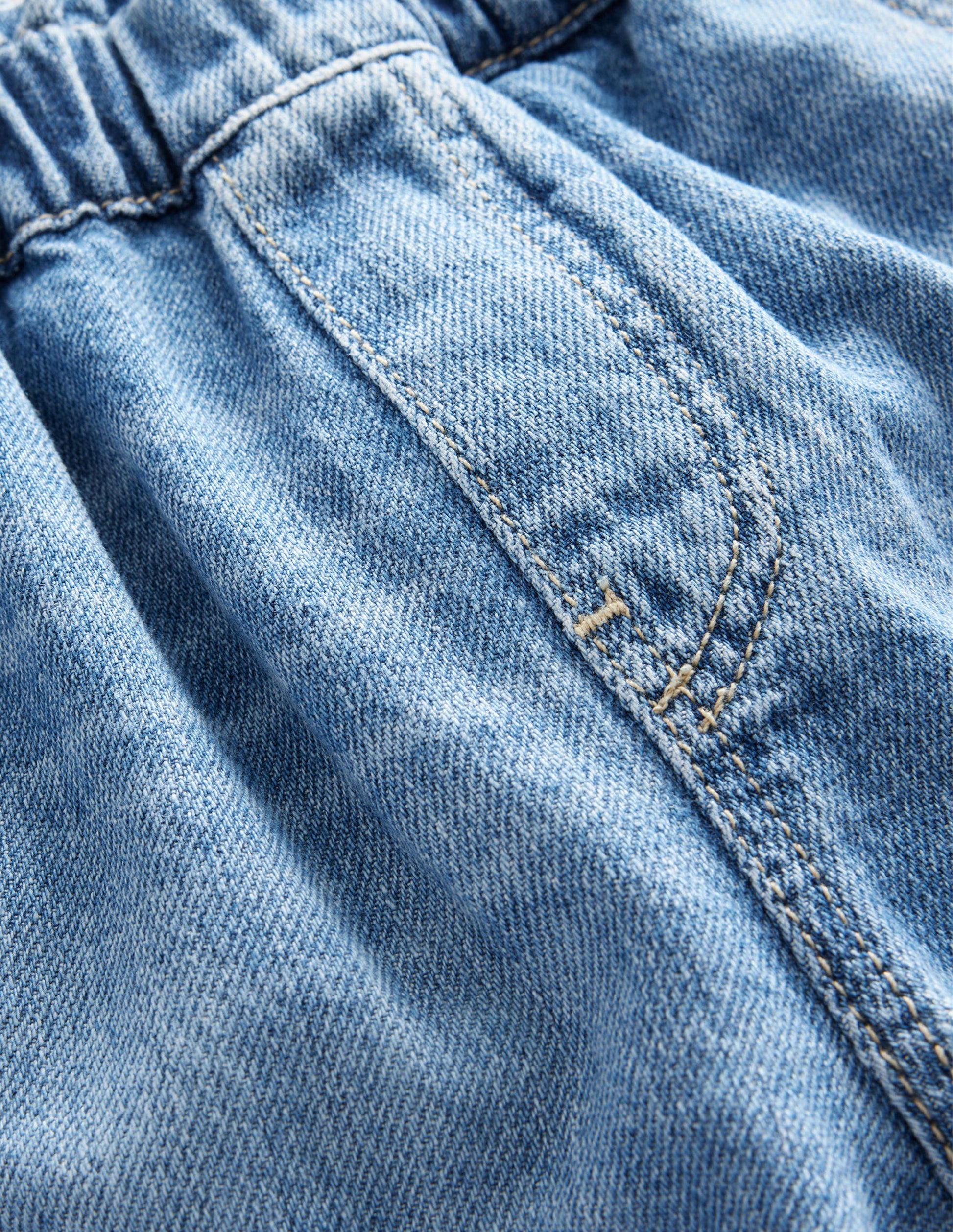 Shorts zum Hineinschlüpfen-Helles Vintageblau-3