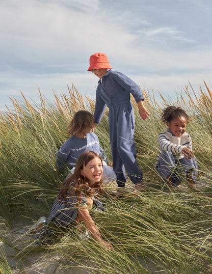 Pullover im maritimen Stil-Ecru Meliert, Gestreift-5