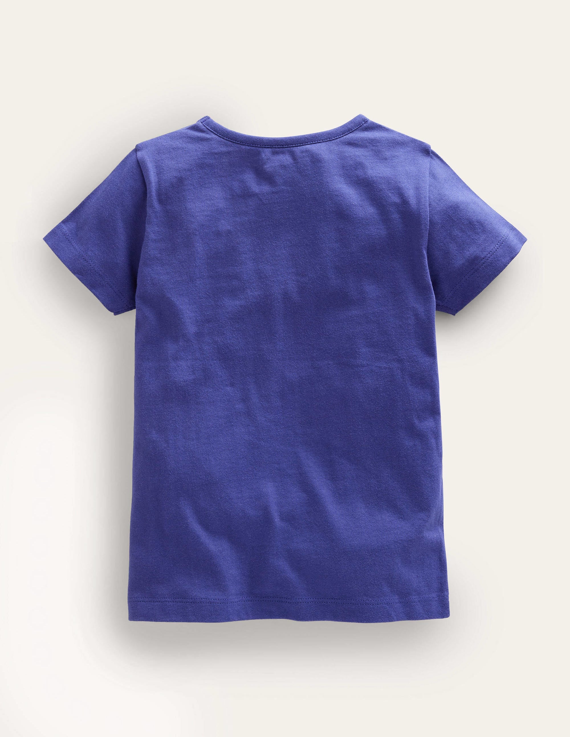 T-Shirt mit Superstitch-Logo-Segelblau, Katze - Image 2