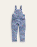 Salopette décontractée-Pois multi denim