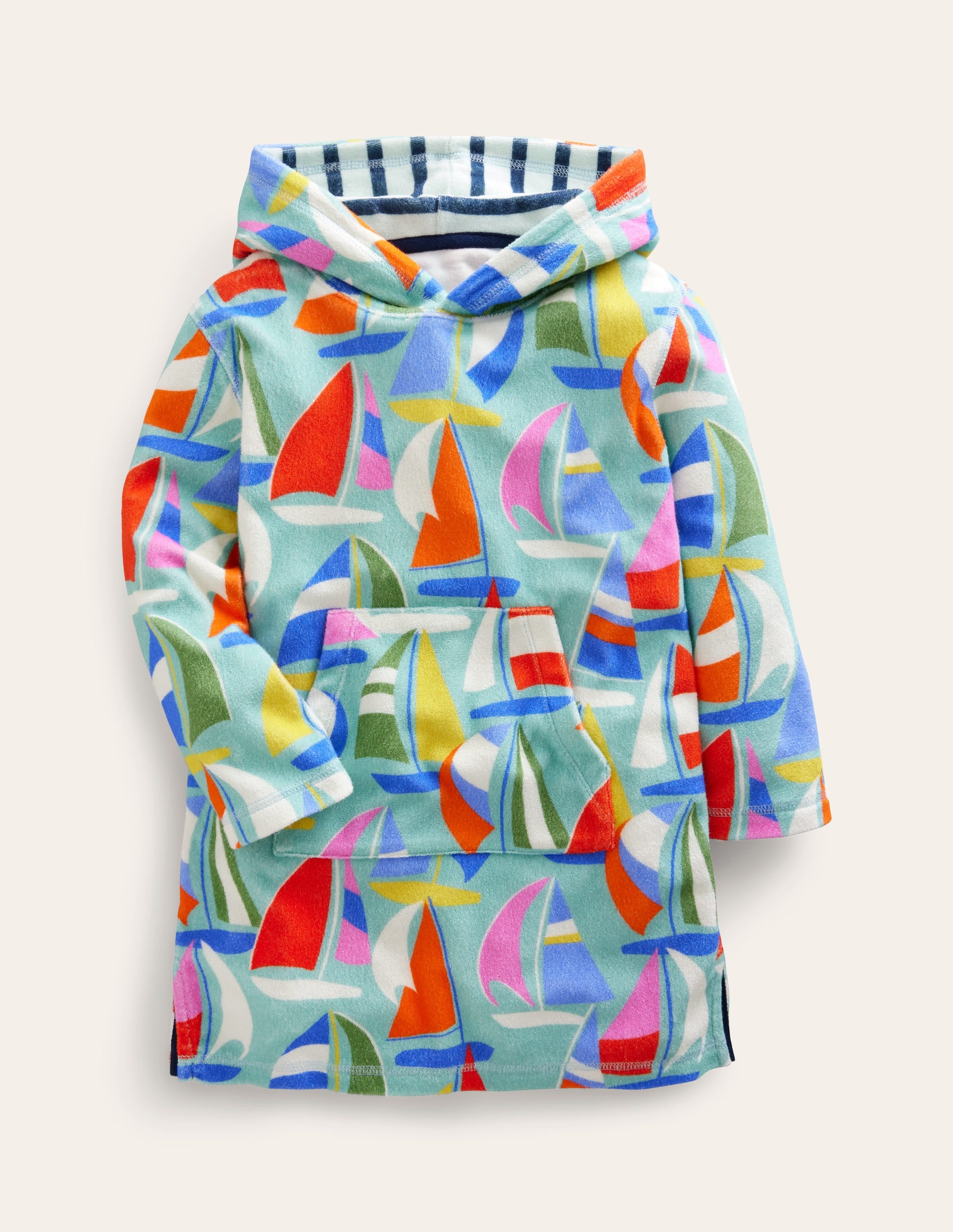 Poncho en éponge-Voiles multi - Image 1