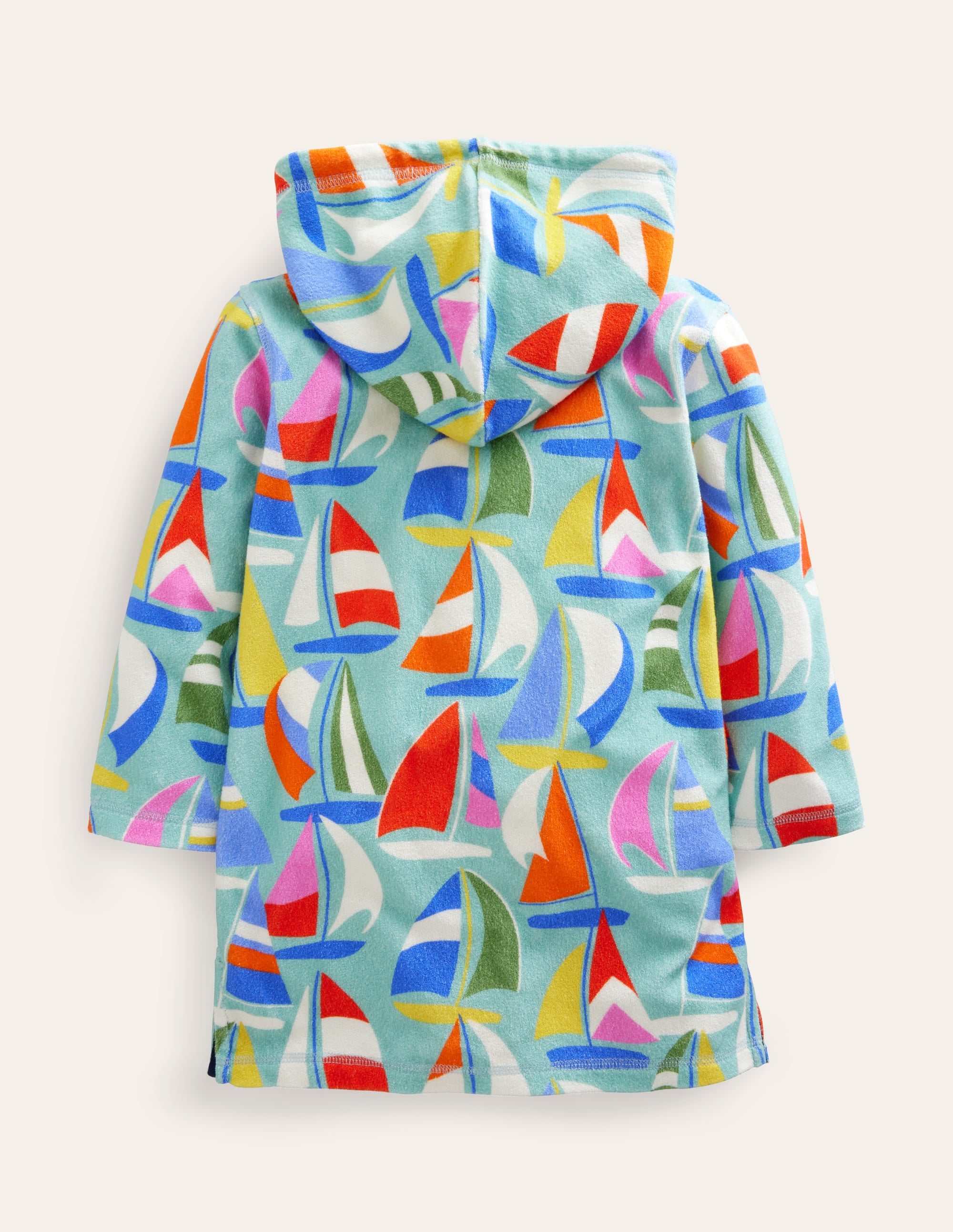 Poncho en éponge-Voiles multi - Image 2
