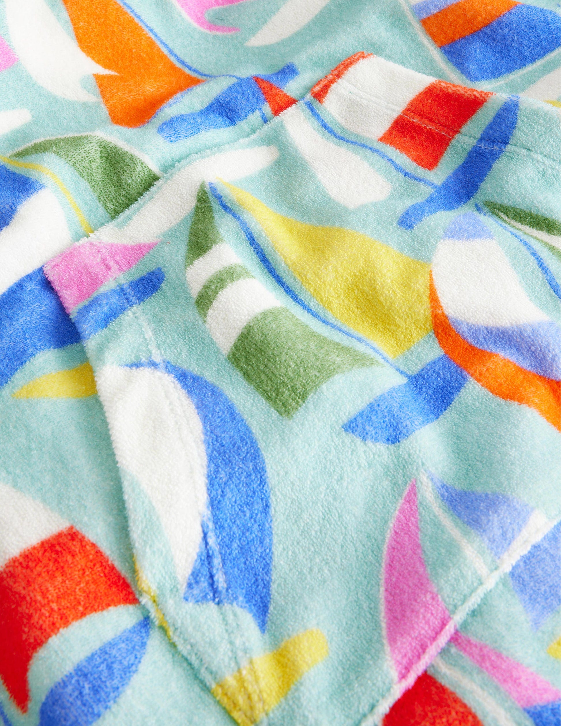 Poncho en éponge-Voiles multi-3