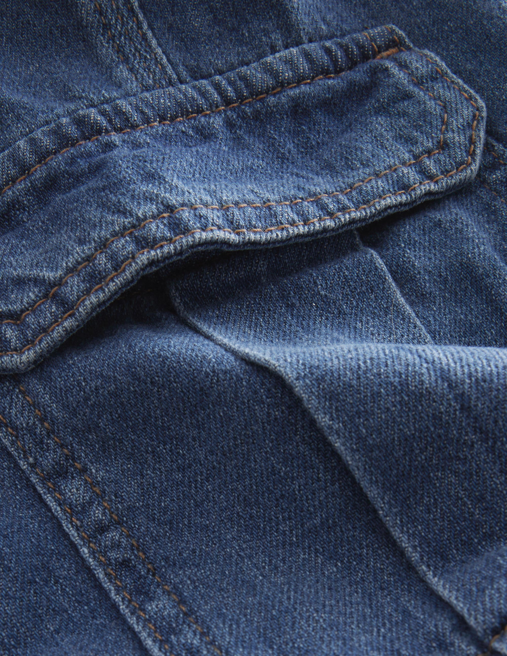 Jean cargo-Denim vintage moyen - Image 3