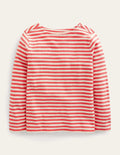 Texture Breton-Kumquat Orange/White