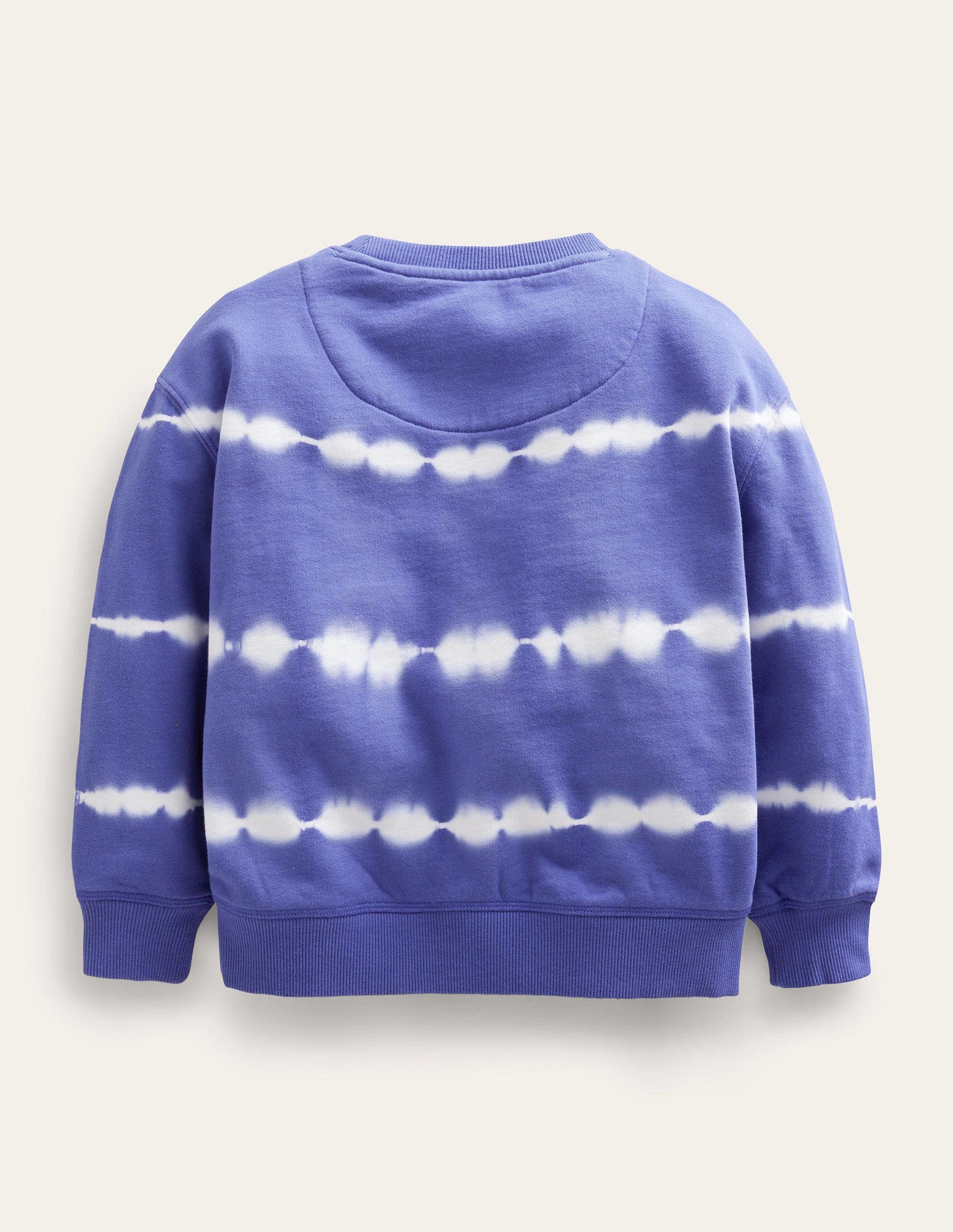 Tie Dye Sweatshirt-Blue/Ivory
