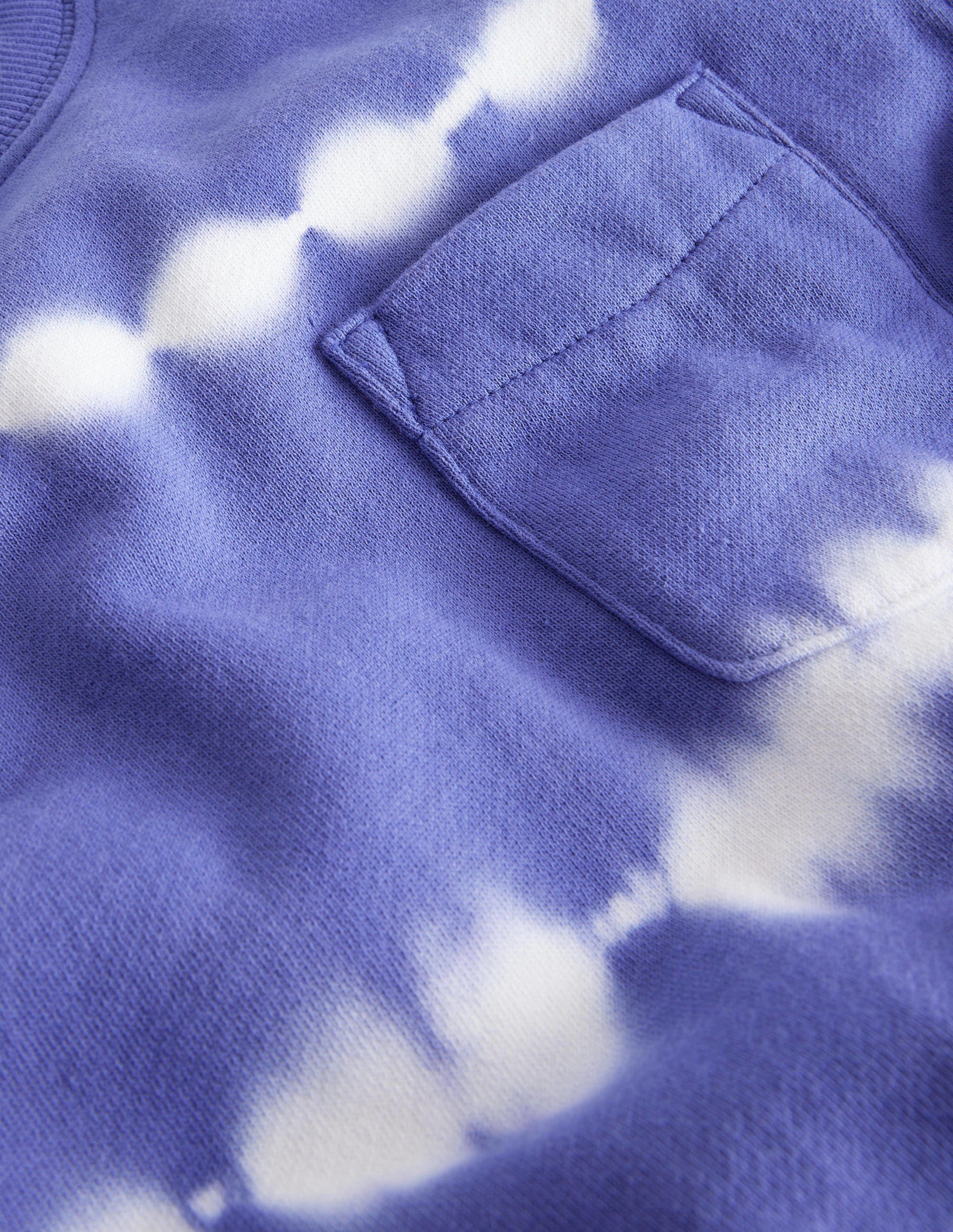 Tie Dye Sweatshirt-Blue/Ivory-4