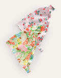 Kopftücher im 2er-Pack-Bunt Blumenmuster