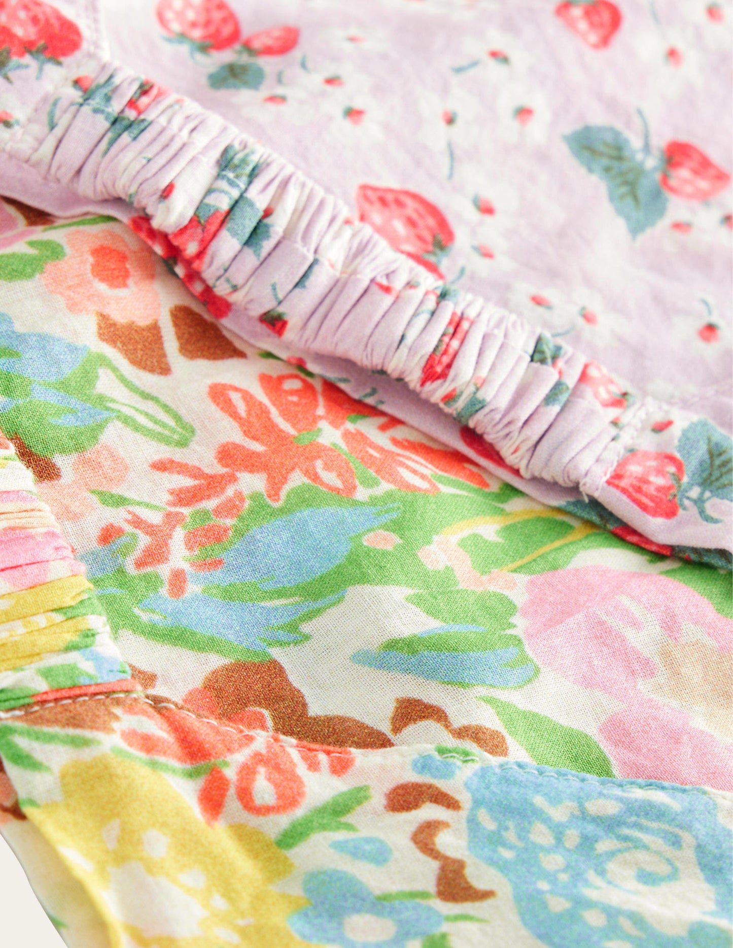 Kopftücher im 2er-Pack-Bunt Blumenmuster