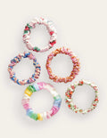 Scrunchies im 5er-Pack-Bunt