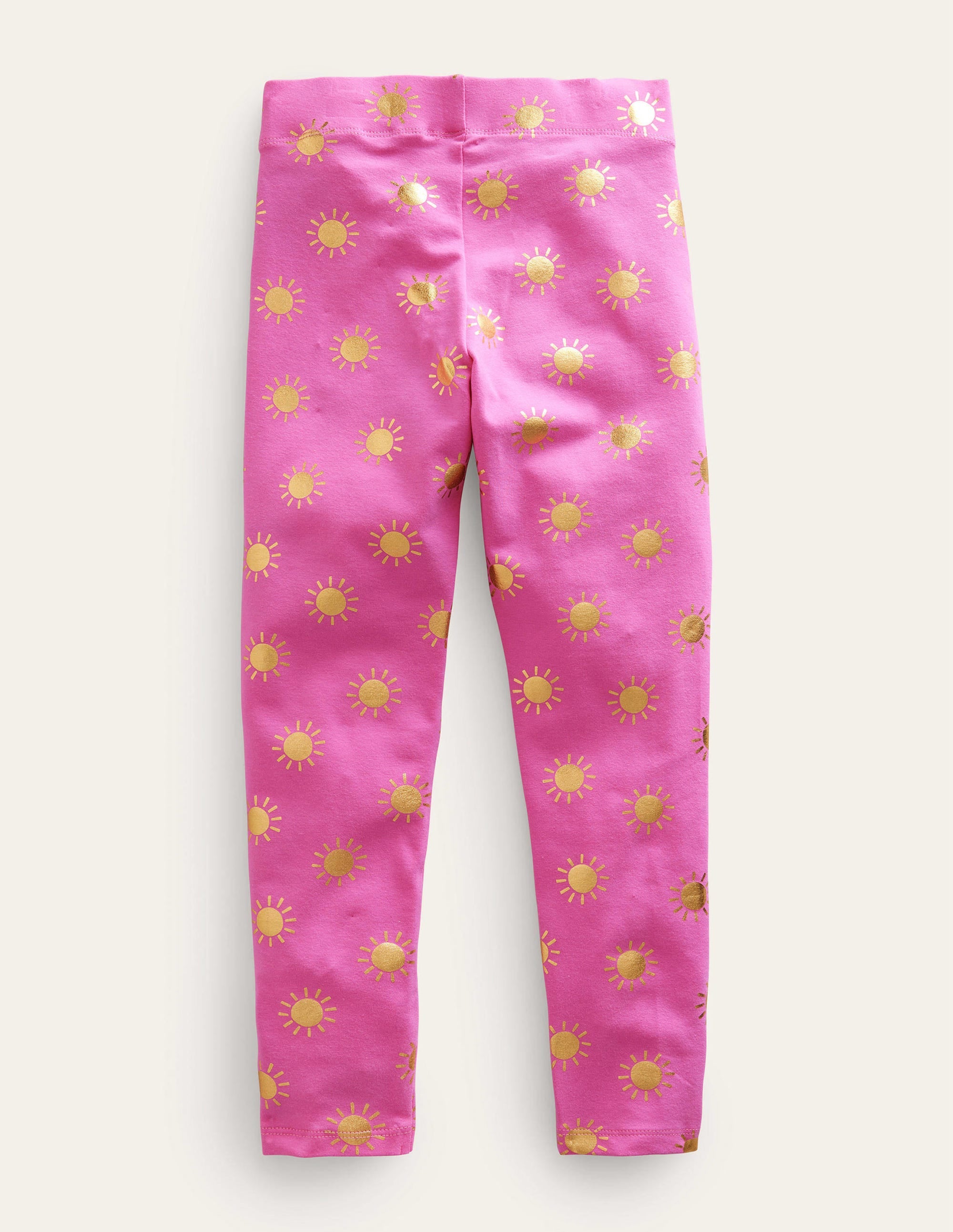 Legging fun-Rose bonheur/soleils dorés - Image 2